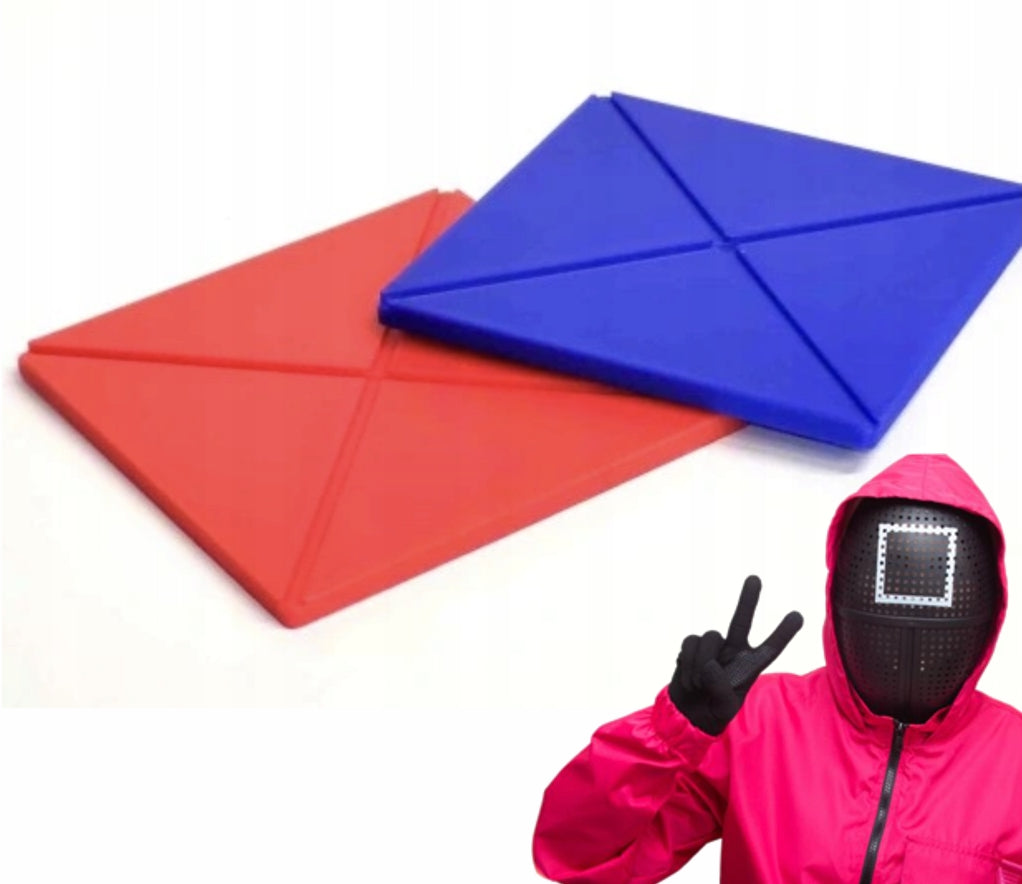 Ddakji 7x7 cm - Idealne do Gry i Kolekcji! - Squid Game - Gonggi