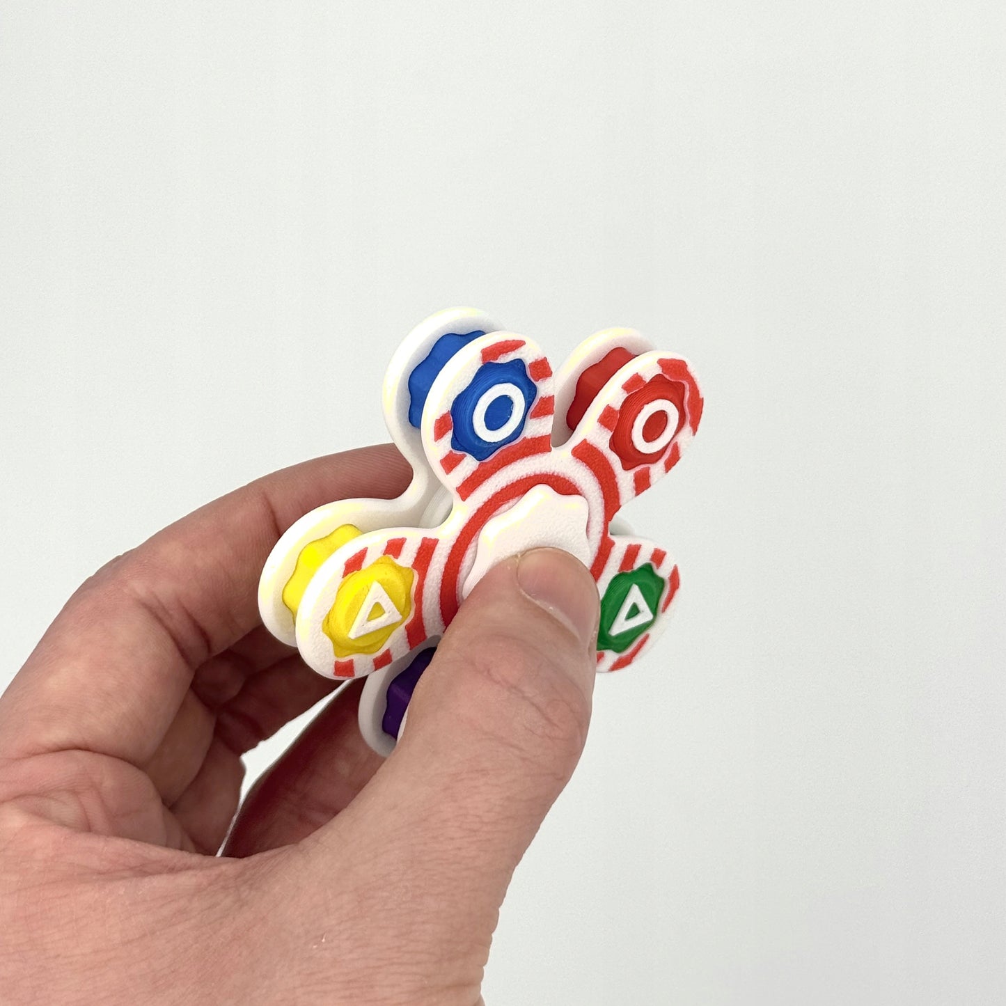 KOŚCI GONGGI i FIDGET SPINNER 2w1 koreańska gra Gonggi Conggi SQUID GAME