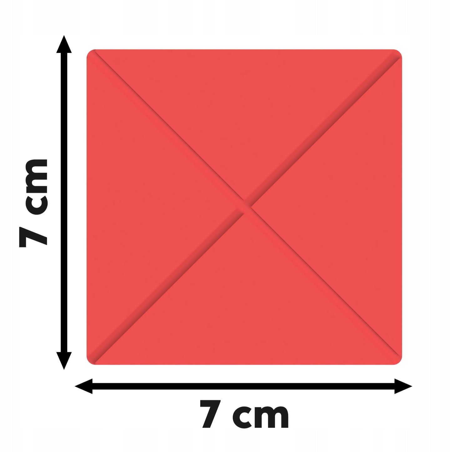 Ddakji 7x7 cm - Idealne do Gry i Kolekcji! - Squid Game - Gonggi