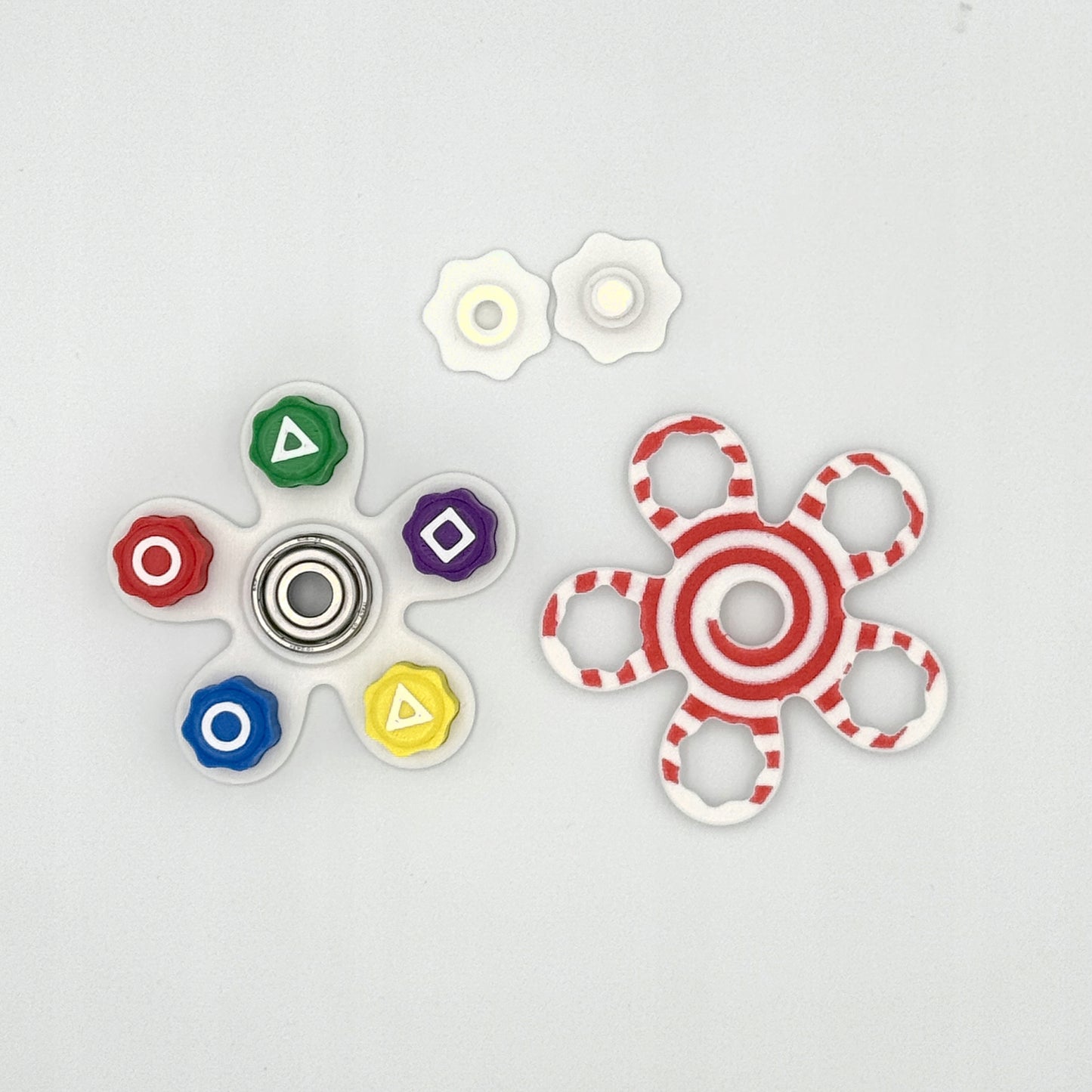 KOŚCI GONGGI i FIDGET SPINNER 2w1 koreańska gra Gonggi Conggi SQUID GAME
