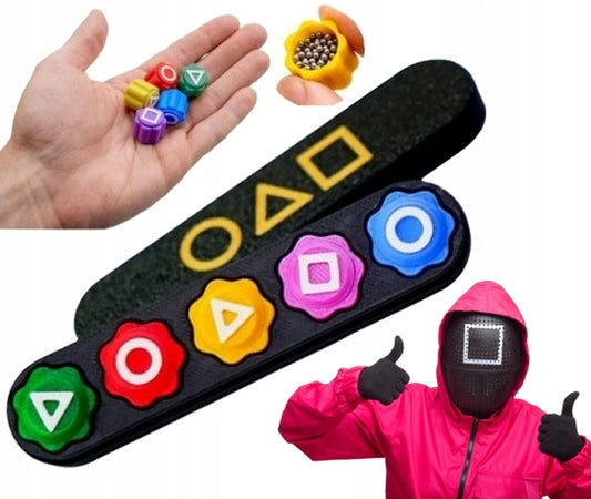 KOŚCI koreańskiej gry GONGGI gongi conggi SQUID GAME HACELE kostki konggi