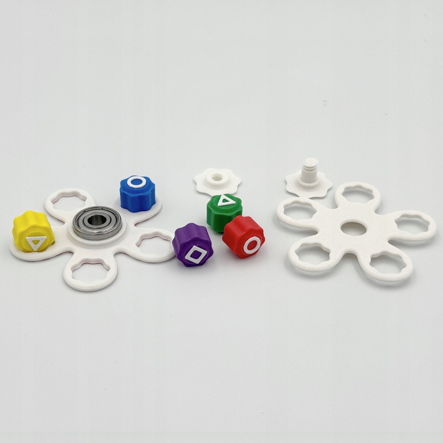 KOŚCI GONGGI i FIDGET SPINNER 2w1 koreańska gra Gonggi Conggi SQUID GAME
